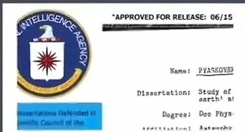 Documents From The C.I.A. & F.B.I. That Say The Earth Is Flat