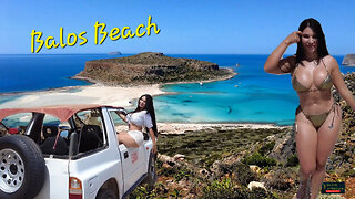 Jeep Safari Tour to Balos Beach 💦|Isla creta 🇬🇷