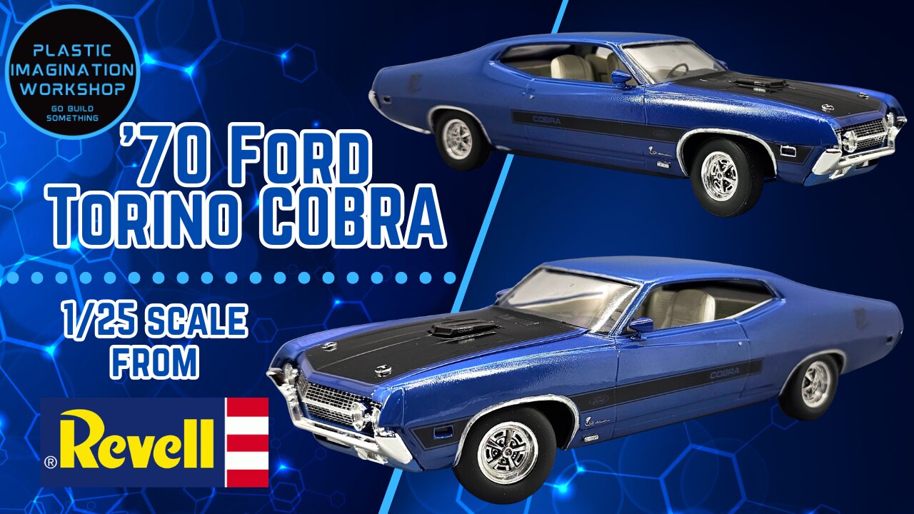’70 Ford Torino Cobra | Revell 1/25 Scale Build & Review