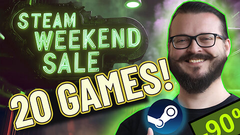 Steam Weekend Sale! 20 Awesome Games to SLAY your Boredom!🎮🕹️👾