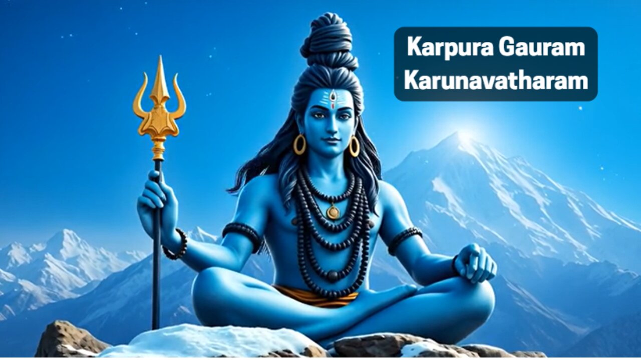 Karpura Gauram Karunavatharam