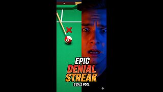 When your opponent's denial streak is so epic you can't even be mad. 😅 What a run!