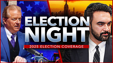 ELECTION NIGHT 2025 LIVE: NYC ON THE BRINK — Will Mamdani Take Over America’s Largest City?