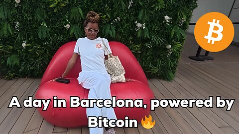 Living the Crypto Lifestyle in Barcelona | Bitcoin Hat, 5-Star Hilton, & Full Freedom 🌍