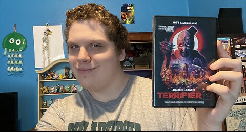 Unboxing Terrifier 2 DVD