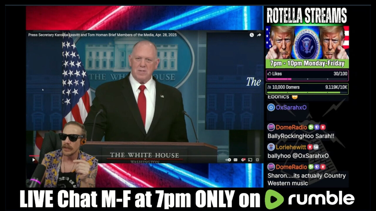 Tom Homan Press Briefing