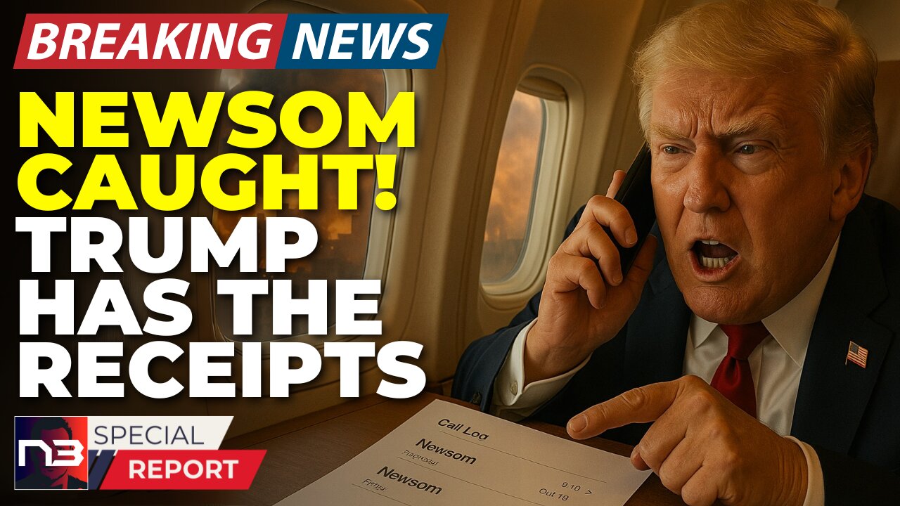 Newsom CAUGHT In Massive Lie - Trump Has Receipts That Will End His Career Forever