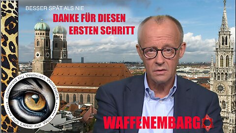 Waffenembargo ist der erste Schritt, die nächsten müssen folgen... bald! Stoppt Netanjahus Wahnsinn!