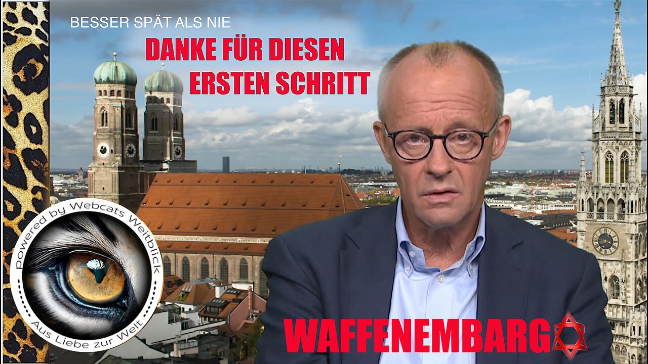 Waffenembargo ist der erste Schritt, die nächsten müssen folgen... bald! Stoppt Netanjahus Wahnsinn!