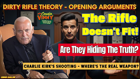 Charlie Kirk's Rifle Doesn’t Fit! Vinny Exposes FBI’s Gun Claim! Are They Hiding The Truth?