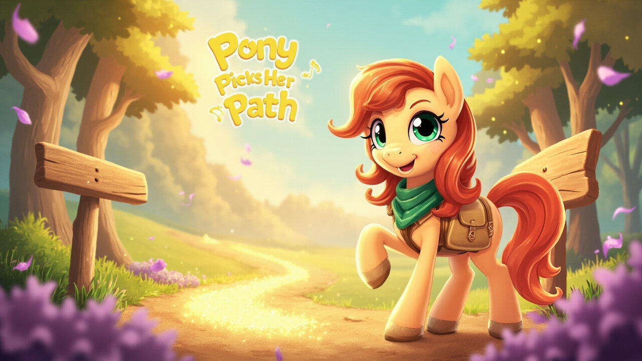 Pony Picks Her Path 🐴 | Be Brave, Be You