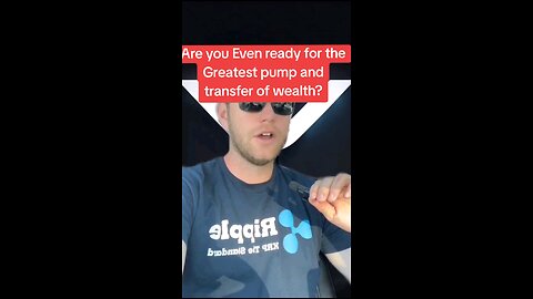 Are you Even ready for the Greatest pump and transfer of wealth?