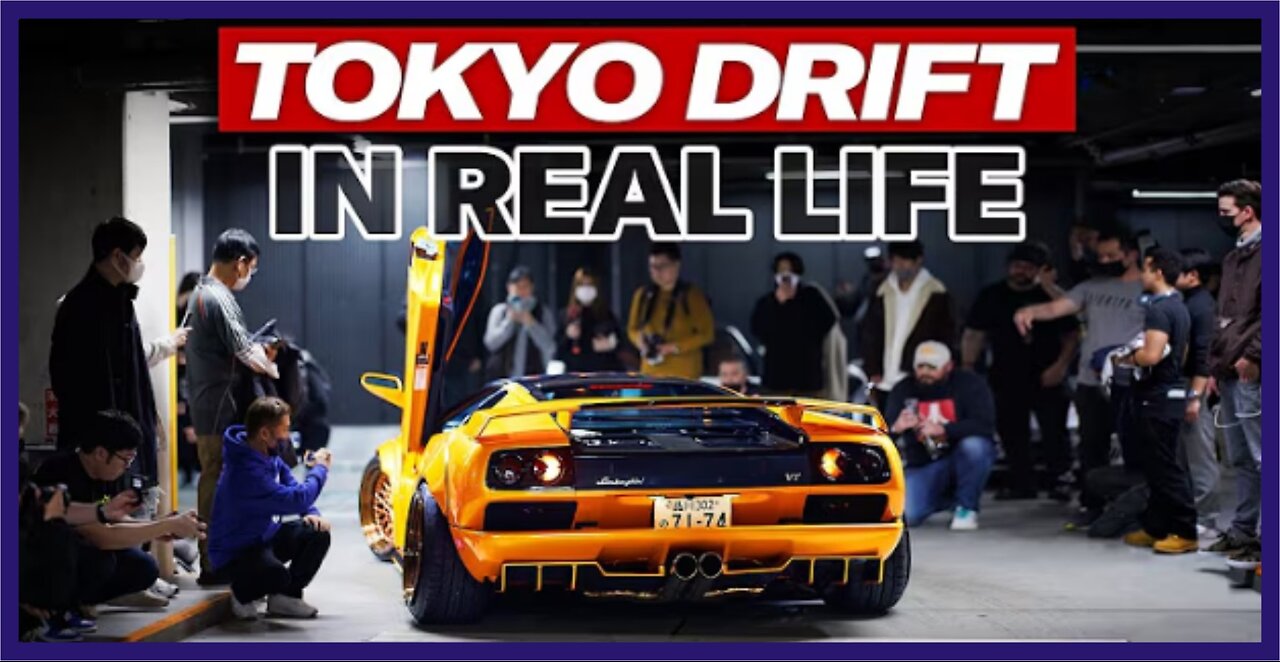 Tokyo Drift in real life: Underground car meet downtown Tokyo ...