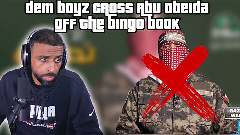 Myron reacts to dem boyz kill famous Hamas spokespearson Abu Obeida