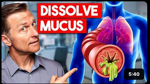 Clear Respiratory Mucus: Dr. Berg on Bronchitis and Lung Congestion
