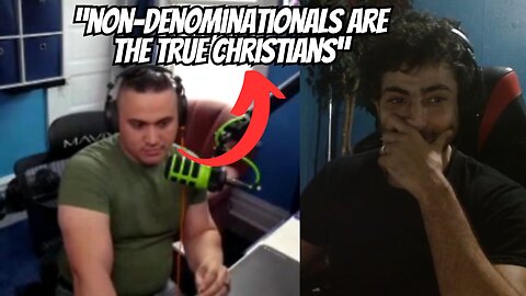 EXPOSING @BrotherMaverick TO BE A SHILL & FAKE CHRISTIAN!! (non-denom is cope)