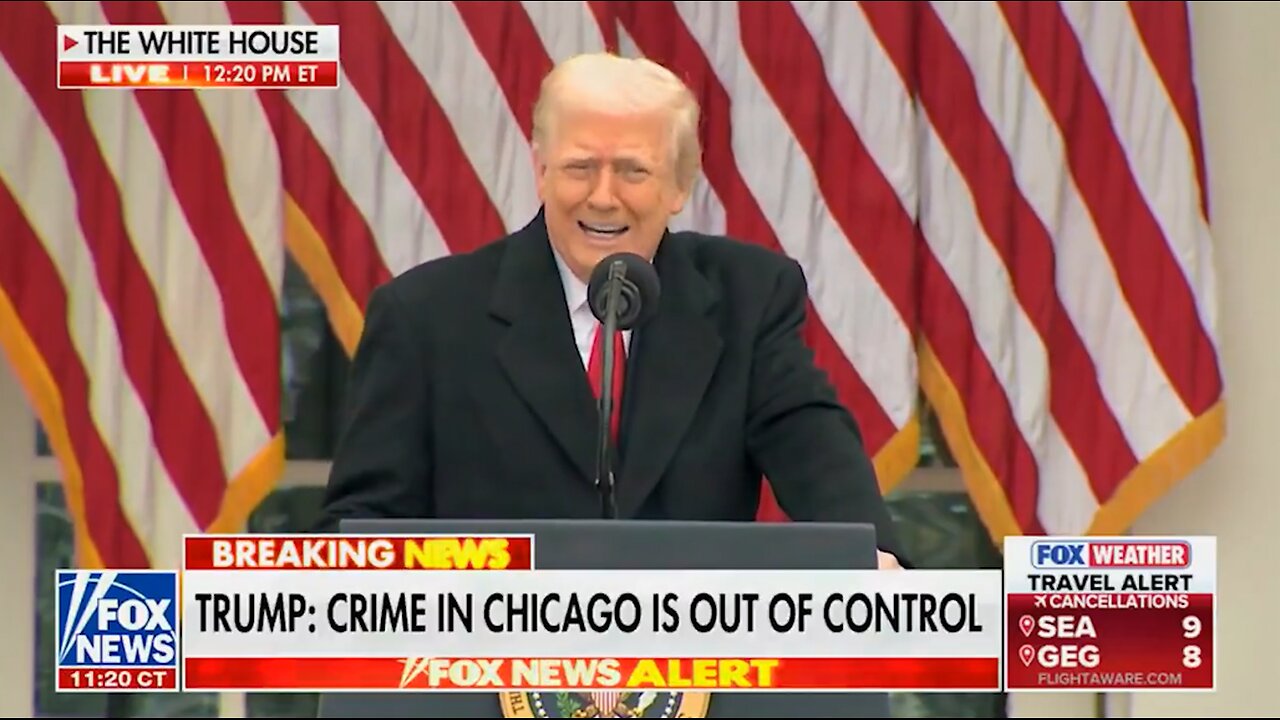 Trump Drops SAVAGE Joke About Gov. Pritzker