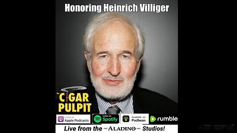 Honoring Heinrich Villiger (Villiger LR Blend 51)