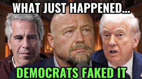 Alex Jones EXPOSES Democrats FAKE Trump Epstein Connection!!