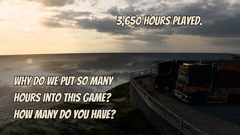 Why do we put so many hours into this game? How many do you have?