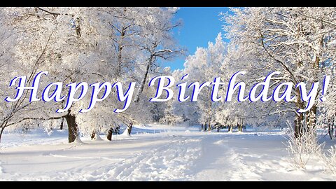 Happy Birthday 3D - Happy Birthday - Happy Birthday To You - Happy Birthday Song Video Card