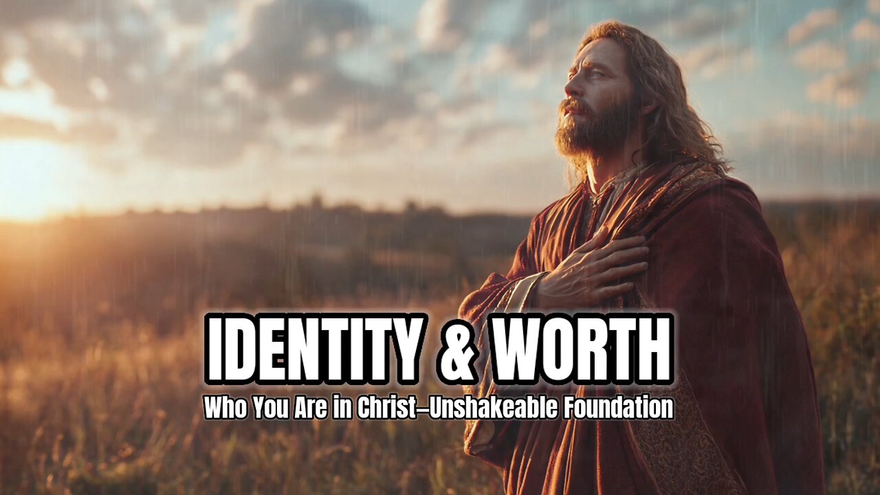 Identity in Christ | Breakthrough Prayers Bible Meditation | Scripture for Worth & Purpose #jesus