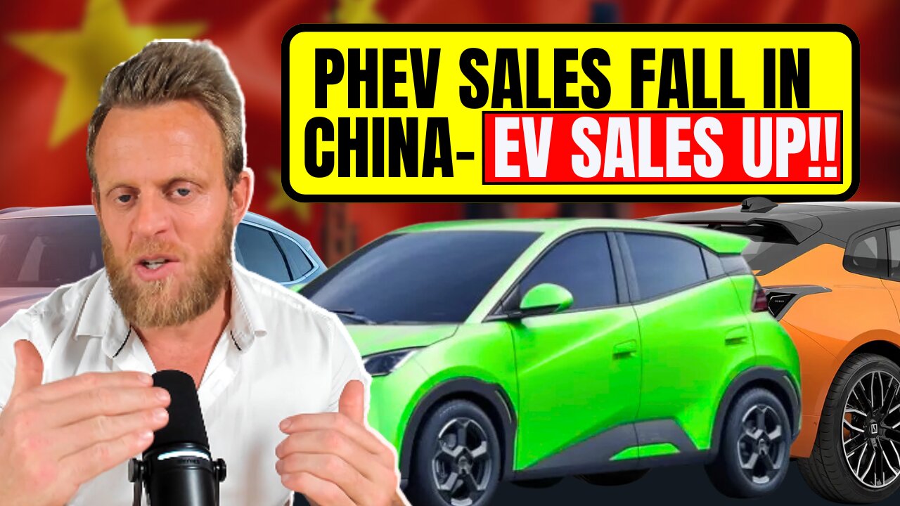 PHEV Sales Fall in China for First Time in Recorded History, EV Sales SOAR
