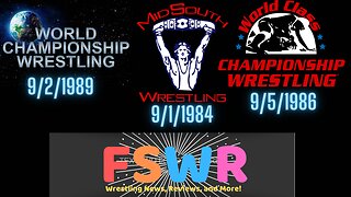 NWA WCW 9/2/89, Mid-South Wrestling 9/1/84, WCCW 9/5/86 Recap/Review/Results