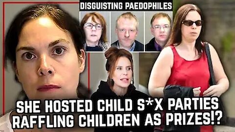 She hosted child s*x parties raffling children as prizes !