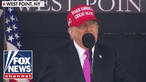_WHAT A MESSAGE__ Trump praised for West Point speech