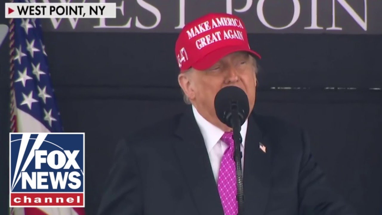 _WHAT A MESSAGE__ Trump praised for West Point speech