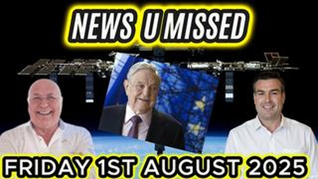CHARLIE WARD DAILY NEWS WITH CHARLIE WARD & PAUL BROOKER FRIDAY 1ST AUGUST 2025