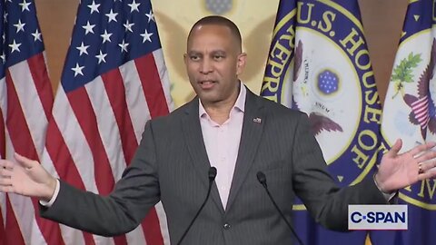 Hakeem Jeffries PRESSED By Daily Caller On Epstein Files