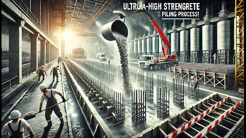 Manufacturing Process Of Ultra High Strength Concrete Piles