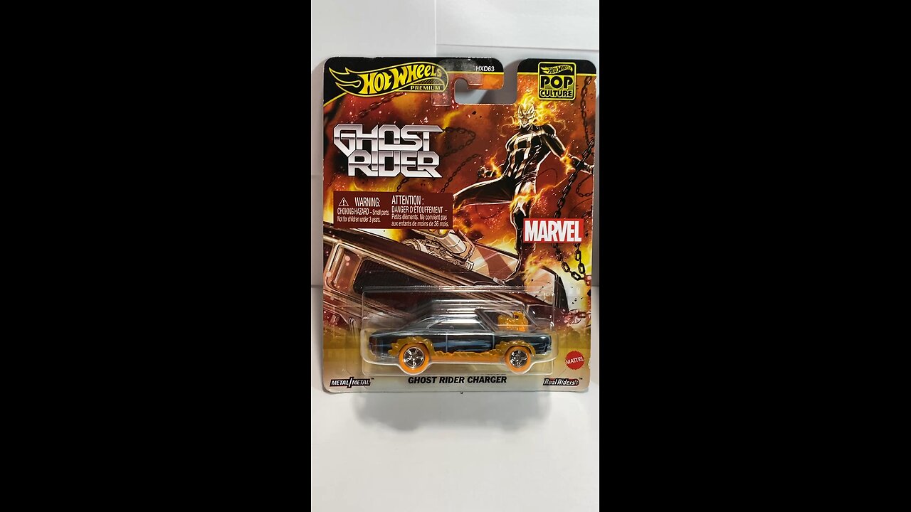 Buy It Now: (Lot of 2) Hot Wheels: Premium: Pop Culture: GHOST RIDER (Charger Black/Blue/Orange)