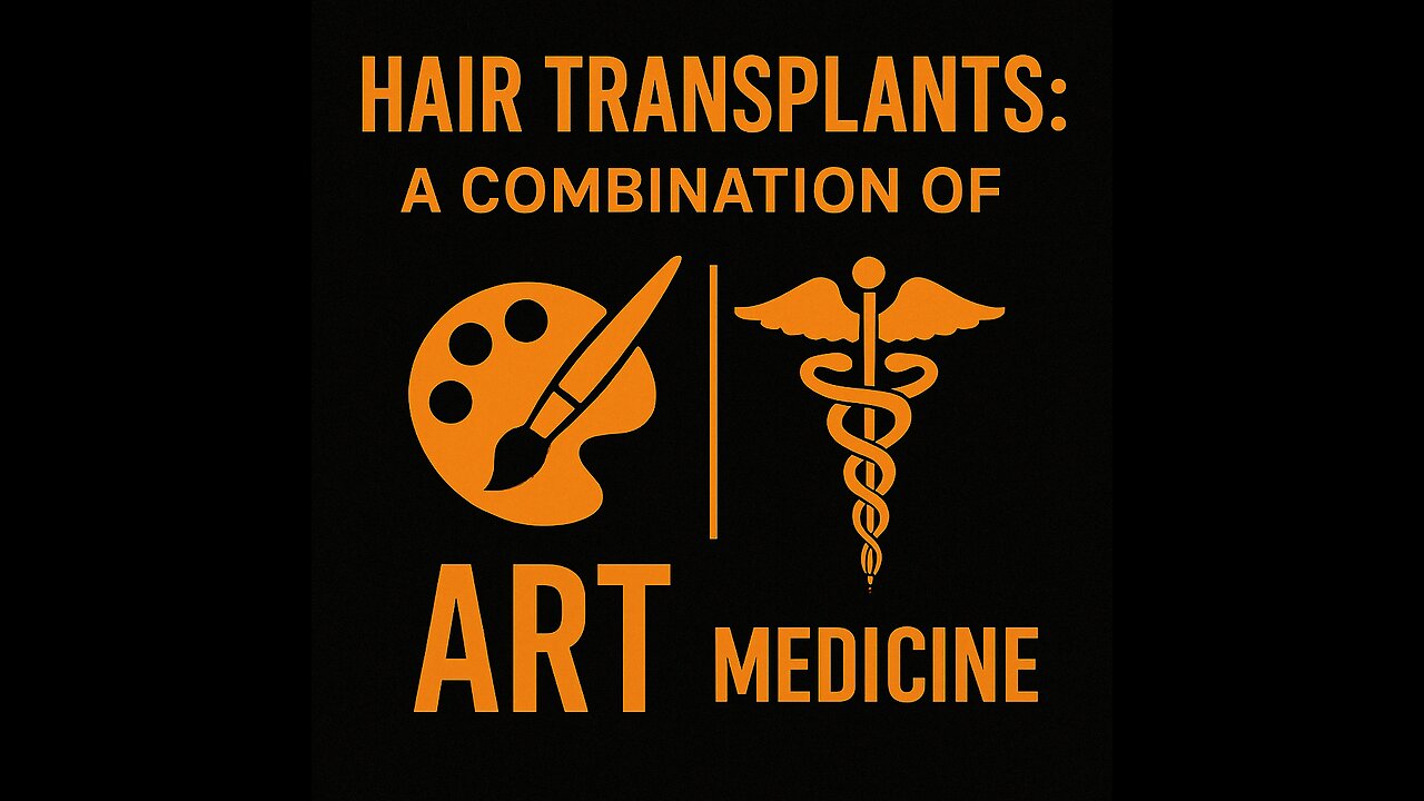 Hair transplants: a combination of art and medicine.
