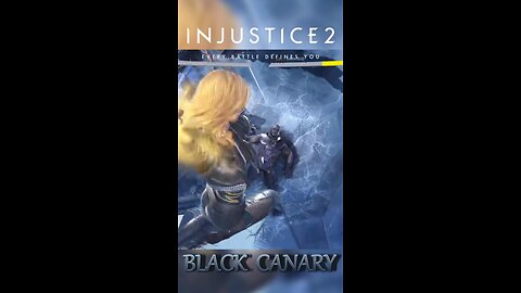 BLACK CANARY || INJUSTICE 2 #DCCOMICS #PS5 #XBOX #Gameplay #FightingGames #Gaming #MortalKombat