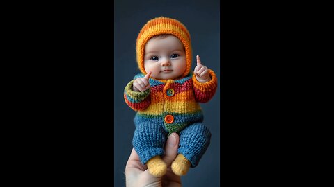 So Sweet! Cutest little baby 👶 #cutebaby #babyvideos #babyreels #funnybaby
