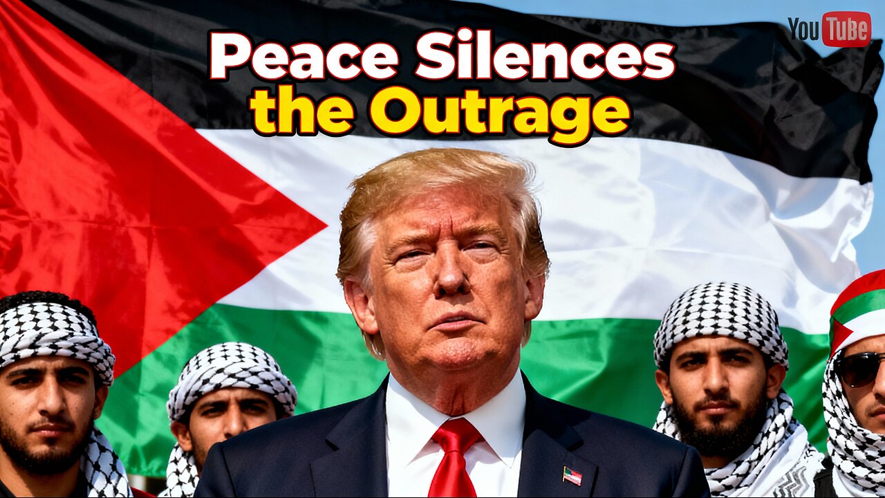 Why Did Pro-Palestinian Activists & Mainstream Media Go Silent After Trump’s Middle East Peace?
