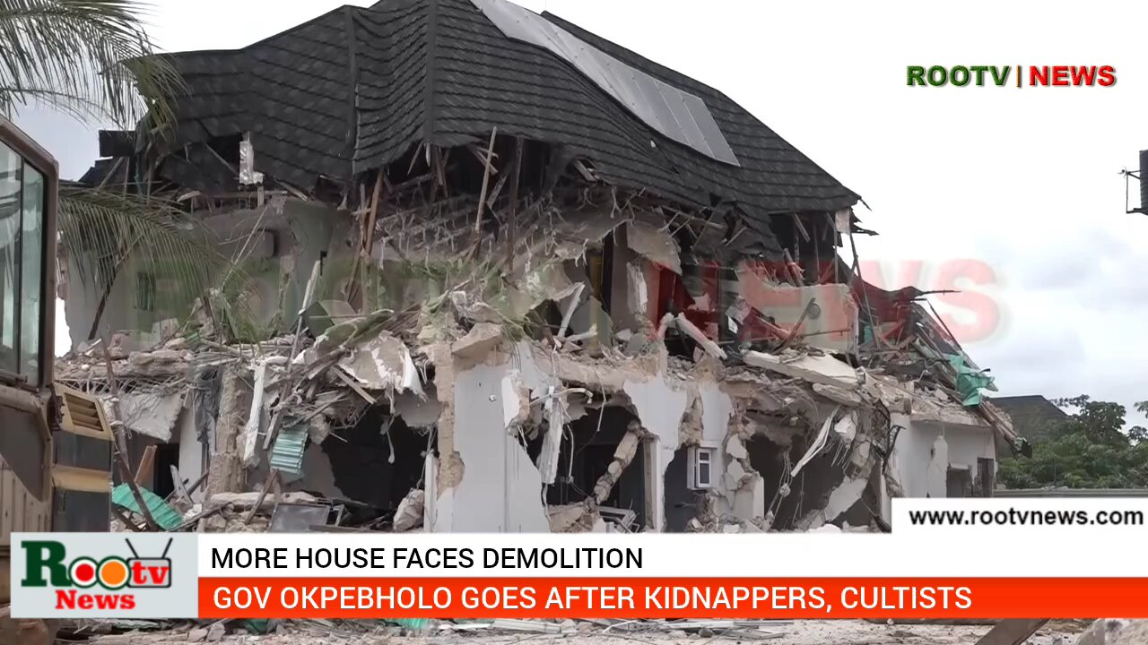 More House Faces Demolition: Gov Okpebholo Goes After Kidnappers, Cultists