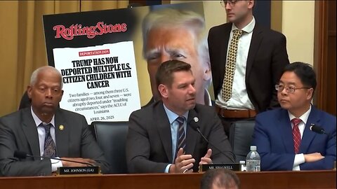 Rep Eric Swalwell Pushes Trump Deported Kids Hoax