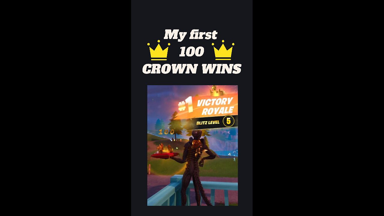 100 Crown Wins in Fortnite - Shoutout to my Squad!!!