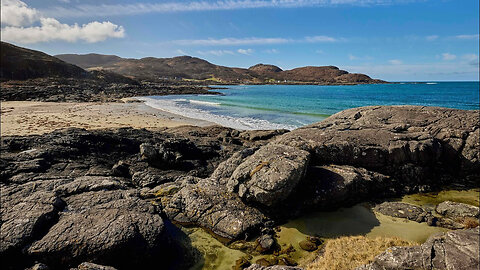 Walk from Portuairk to Sanna Beach in Scotland.