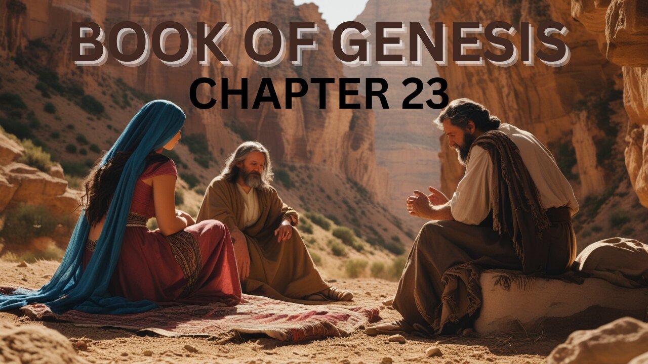 🔴 Genesis 23 - The Death of Sarah and Abraham’s Purchase of a Burial Site | KJV Audio & Text