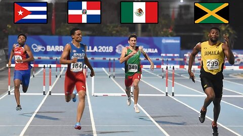 Fernando Vega 🇲🇽, Juander Santos 🇩🇴 vs Kyron McMaster 🇻🇬 por el oro🥇 |Juegos Centroamericanos 2018|