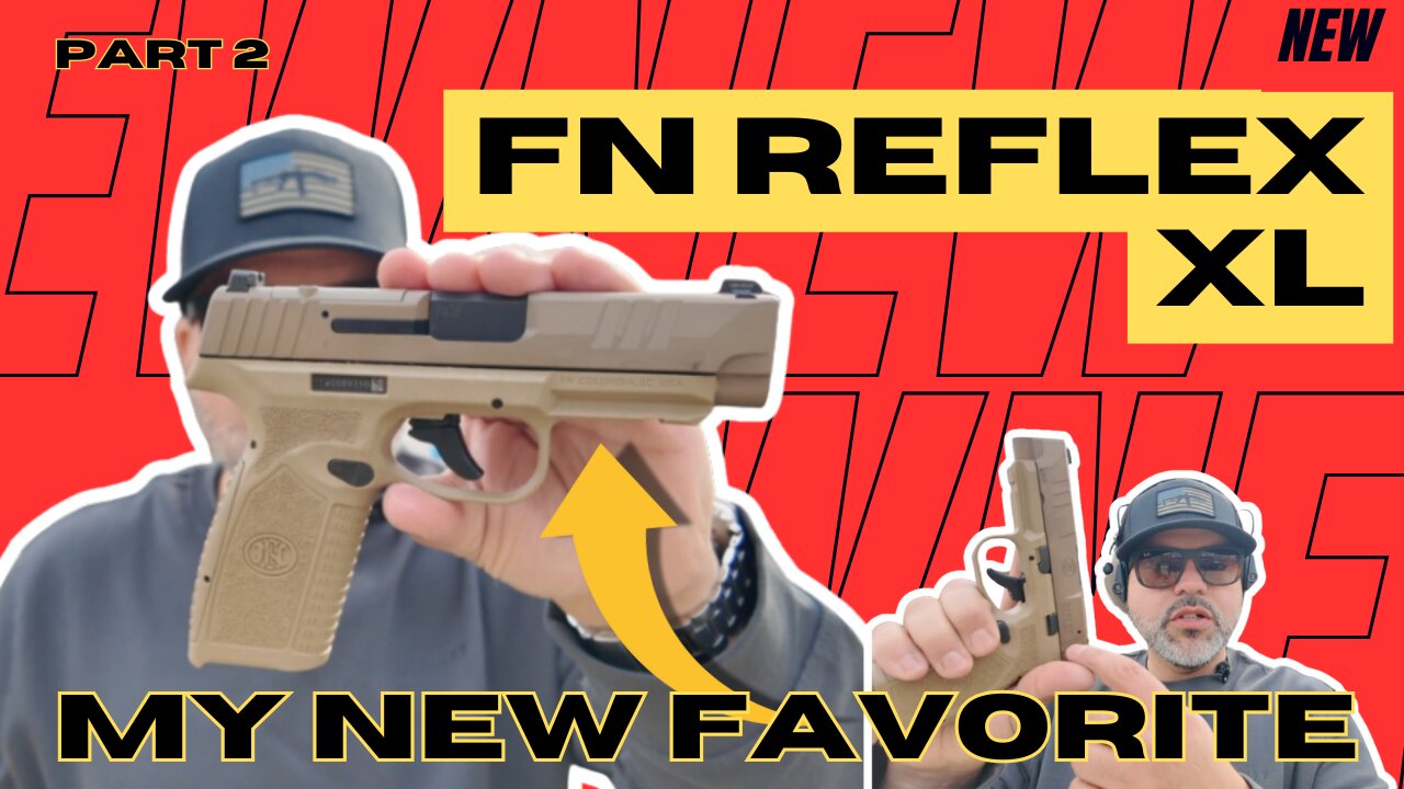First Shots | FN REFLEX XL | Best EDC option yet! (part2)