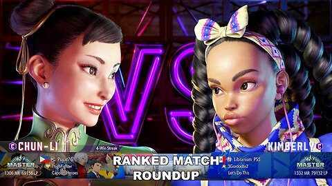 Kuya Kalbo SF6 Ranked Match Roundup. Chun Li Master Rank [Hori Fight Stick]