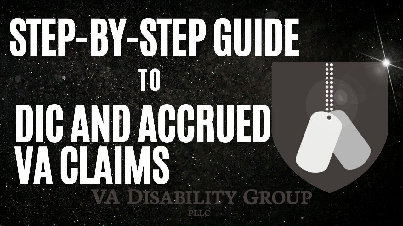 DIC & Accrued Claims: Your Complete VA Survivor Benefits Guide
