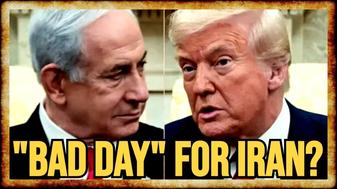 Trump THREATENS Iran Ahead of Weekend Talks With Bibi By His Side