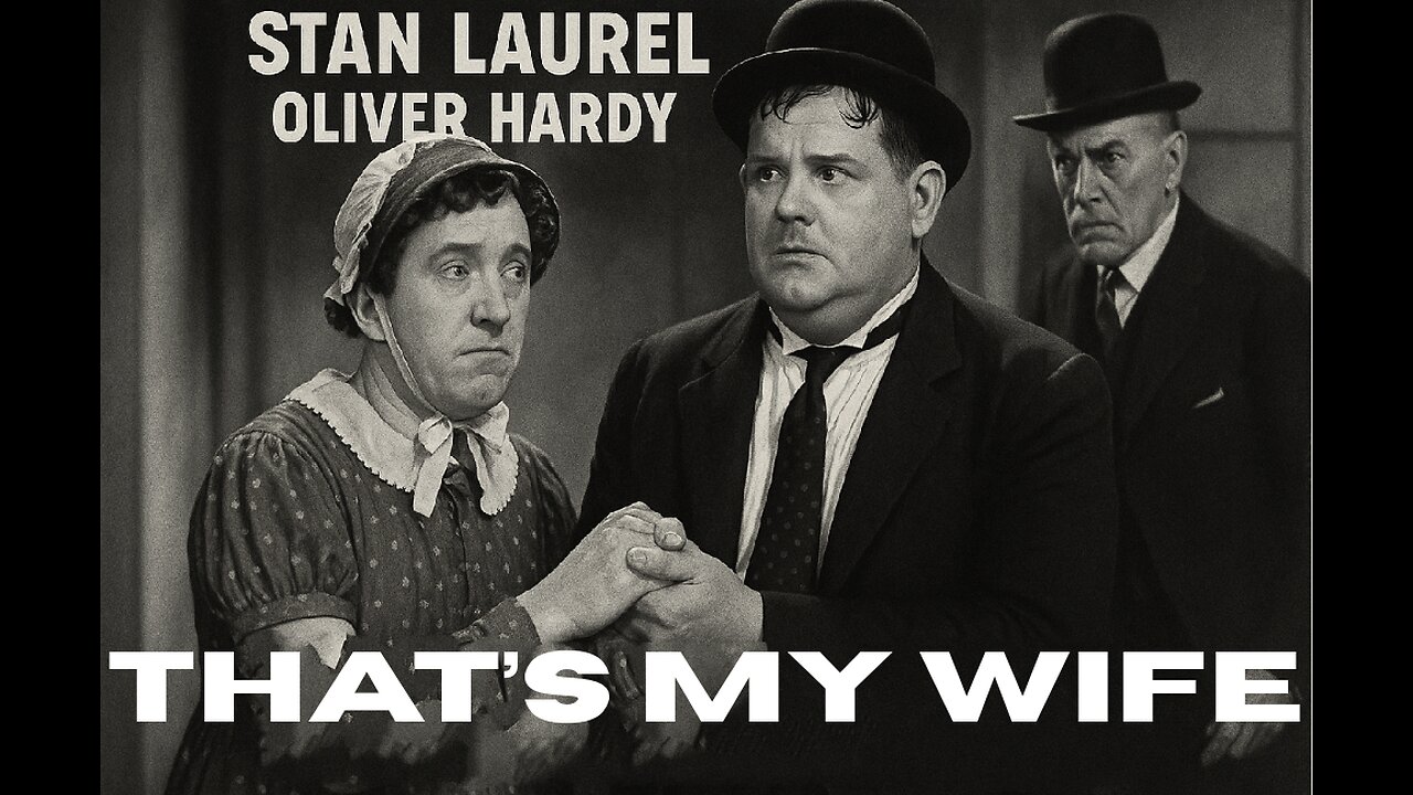 THAT'S MY WIFE (1929) Stan Laurel, Oliver Hardy | Comdedy, Short | Nostalgic Flick